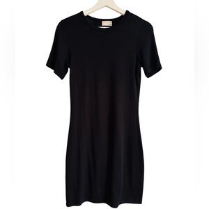 Wilfred Free Black Short Sleeve Dress